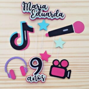 Arquivo de Corte Topo de Bolo Tik Tok Music -012