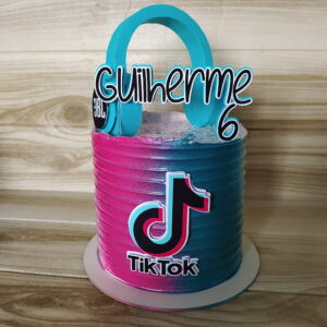 Arquivo de Corte Topo de Bolo Tiktok