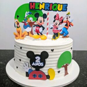 Arquivo de corte Topo de Bolo Turma do Mickey - Studio