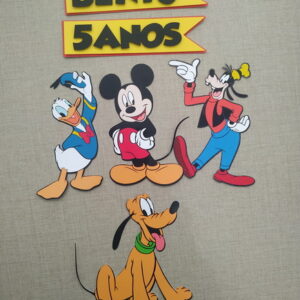Arquivo De Corte Topo De Mickey E Amigos