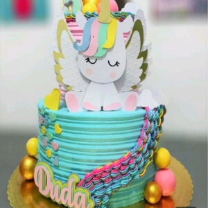 ARQUIVO DE CORTE TOPO DE BOLO UNICORNIO CAMADAS #2659