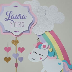 Arquivo de corte Topo de Bolo Unicornio CAMADAS STUDIO #665