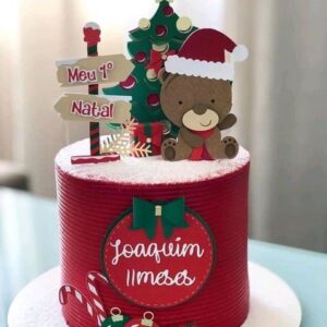 Arquivo de corte TOPO DE BOLO URSINHO NATAL