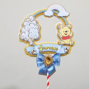 Arquivo de Corte Topo de Bolo Ursinho Pooh Csv239