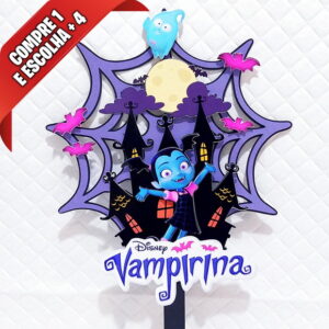 Arquivo de Corte Topo de Bolo Vampirina