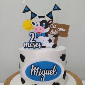 Arquivo de Corte Topo de Bolo Vaquinha