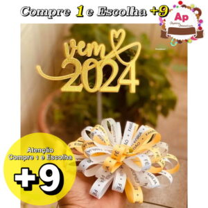 Arquivo de Corte Topo de Bolo Vem 2024 - Studio