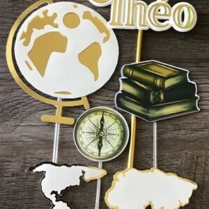 Arquivo de Corte Topo de Bolo Viagem #2