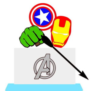 Arquivo de Corte Topo de Bolo Vingadores 4