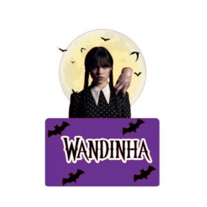 Arquivo de Corte - Topo de Bolo (wandinha) 10