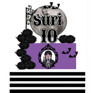 Arquivo de Corte Topo de Bolo Wandinha #15791 Studio