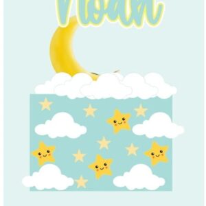 Arquivo de Corte Topo de Nuvens e Lua Noah
