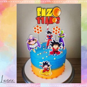 Arquivo de Corte Topo Dragon Ball - Studio e PDF