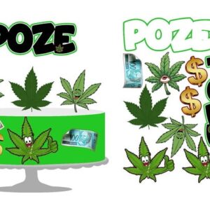 ARQUIVO DE CORTE TOPO DE BOLO MACONHA
