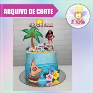 Arquivo de corte Topo Moana