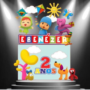 Arquivo de Corte - Topo Pocoyo 2-COD.131