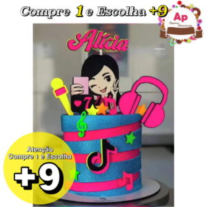 Arquivo de Corte Topo Tik Tok Menina em Camadas - Studio
