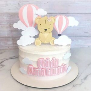 Arquivo de Corte Topo Urso Cha de Bebe