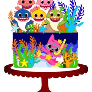Arquivo de Corte Topos Baby Shark Studio #4018