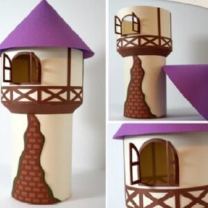 Arquivo de Corte Torre Rapunzel