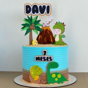 Arquivo de topo de bolo dinossauro