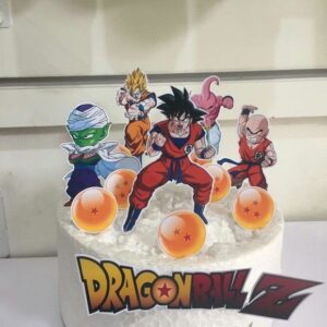 Kit 2 Arquivos de topo de bolo-DragonballZ , OnePiece