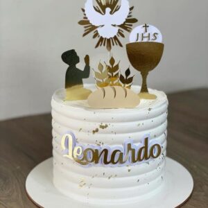 Arquivo de topo de bolo primeira eucaristia