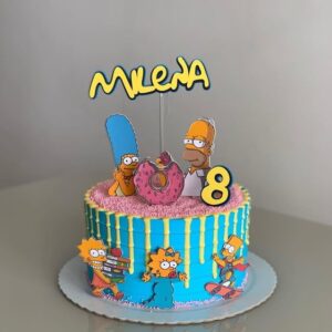 Arquivo de topo de bolo Simpsons