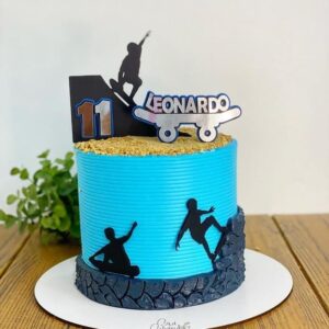 Arquivo de topo de bolo skate