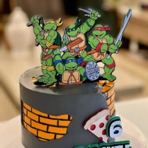 Arquivo de topo de bolo tartarugas ninjas