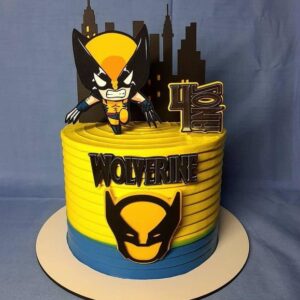 Arquivo de topo de bolo Wolverine