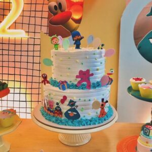 Arquivo Digital de Corte Topo de Bolo Pocoyo