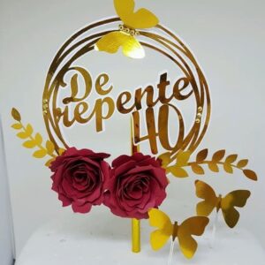 ARQUIVO DIGITAL- Topo de bolo de repente 40