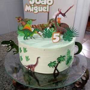 Arquivo Digital Topo de Bolo Dinossauros