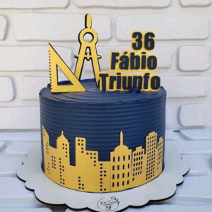 ARQUIVO DIGITAL - Topo de bolo direito + 4