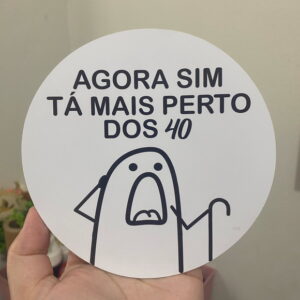 Arquivo Digital Topo de Bolo Flork Redondo