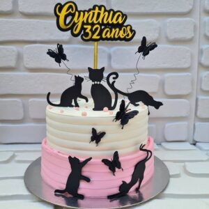 ARQUIVO DIGITAL- Topo de bolo Gatinhos
