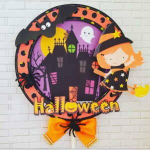 Arquivo Digital Topo de Bolo Halloween 2024