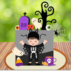 Arquivo Digital Topo de Bolo Halloween 2024