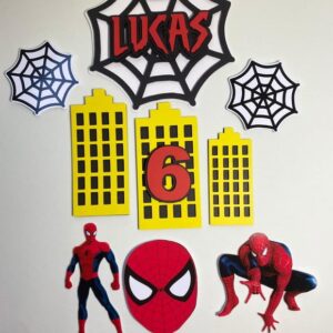 Arquivo Digital Topo de Bolo Homem Aranha