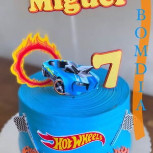 Arquivo Digital Topo de Bolo Hot Wheels