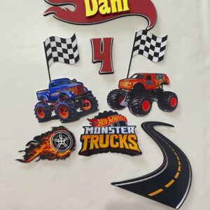 Arquivo Digital Topo de Bolo Hot Wheels
