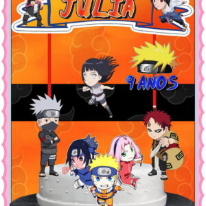 ARQUIVO DIGITAL TOPO DE BOLO NARUTO