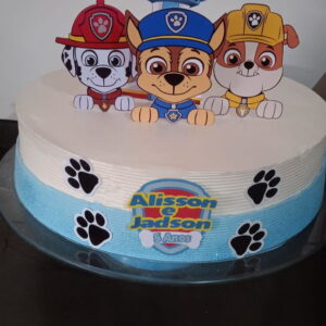 Arquivo Digital Topo de Bolo Patrulha Canina