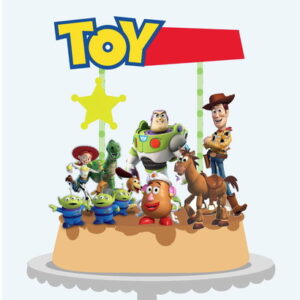 Arquivo Digital Topo de Bolo Toy Story