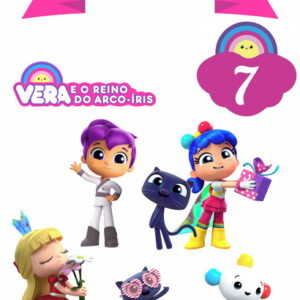 Arquivo Digital | Topo de Bolo - Vera e o Reino do Arco Íris