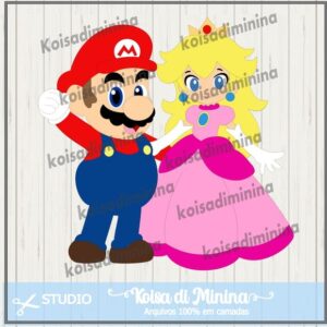 Arquivo em Camadas Mário e Princesa Peach