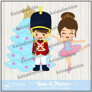Arquivo em Camadas Quebra Nozes Cute