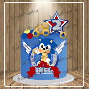 Arquivo Em Camadas Sonic Baby