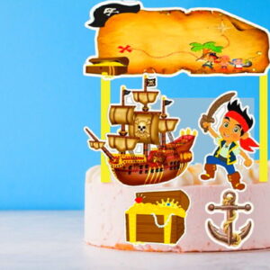 Arquivo Máquina Silhouette Topo de Bolo Jake e os Piratas